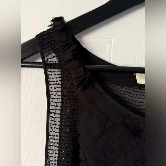 BCBGMaxAzria Runway sequin dress black  sizeXS vintage - Picture 10 of 12